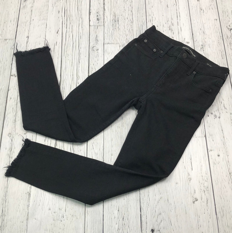 Denim Forum black jeans - Hers XS/26