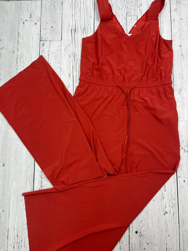 Athleta red romper - Hers M/8