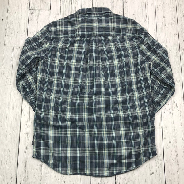 The North Face blue plaid shirt - Hers M