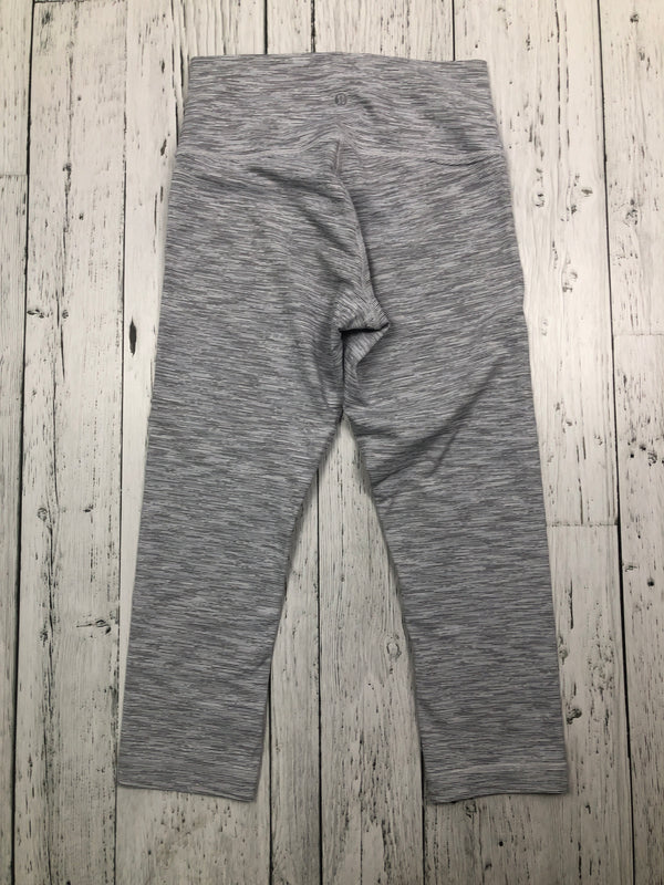 lululemon grey capris - Hers M/8