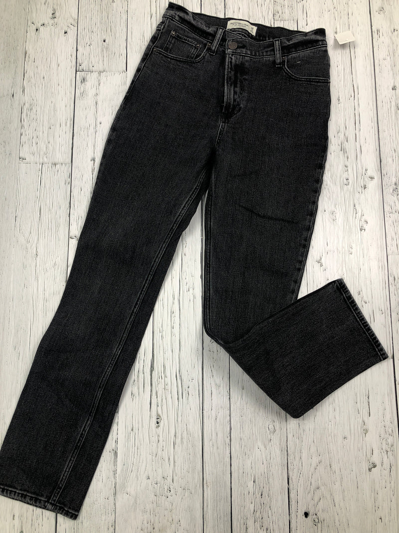 Abercrombie & Fitch 90s slim straight ultra high rise jeans - Hers S/26