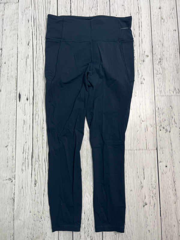 lululemon navy blue leggings - Hers S/6