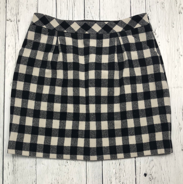 Club Monaco black white plaid skirt - Hers S/4