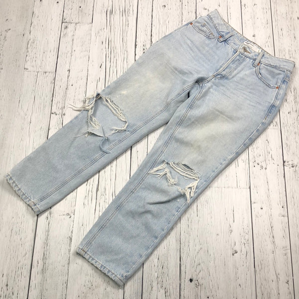 Garage distressed blue jeans - Hers XXS/24
