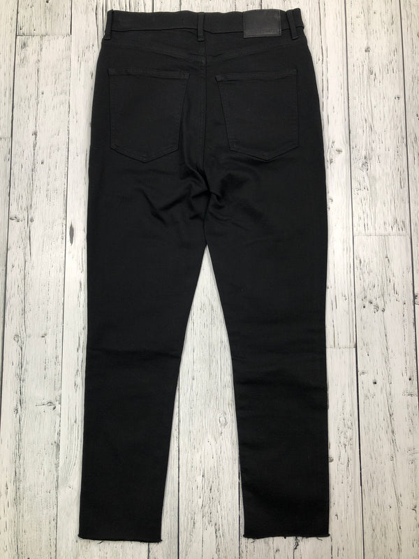 Denim Forum high rise skinny black jeans - Hers M/29