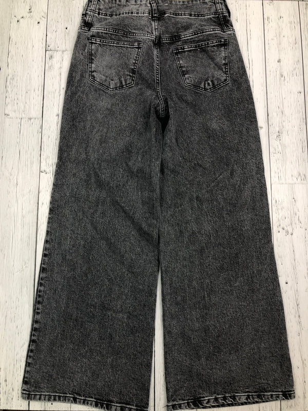 Habitual black wide leg jeans - Hers M/29