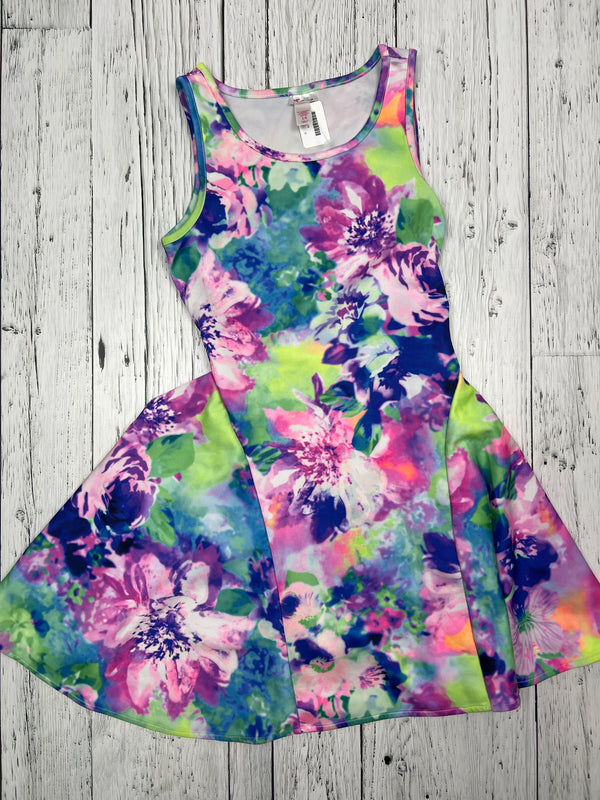 Justice Multi color tank dress Girl 14