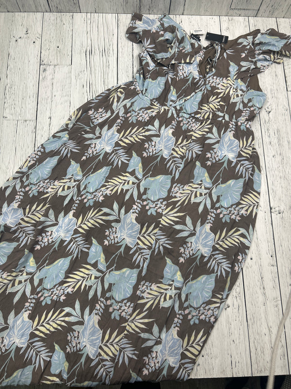 Torrid blue floral dress - Hers XL/1X