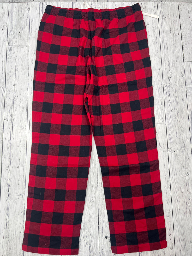 Roots red black plaid pyjamas - Hers L