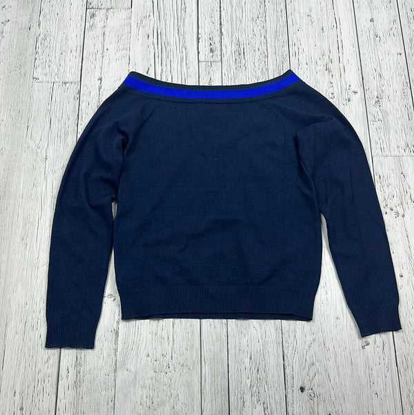 L’agence Navy/Blue V Sweater - Her