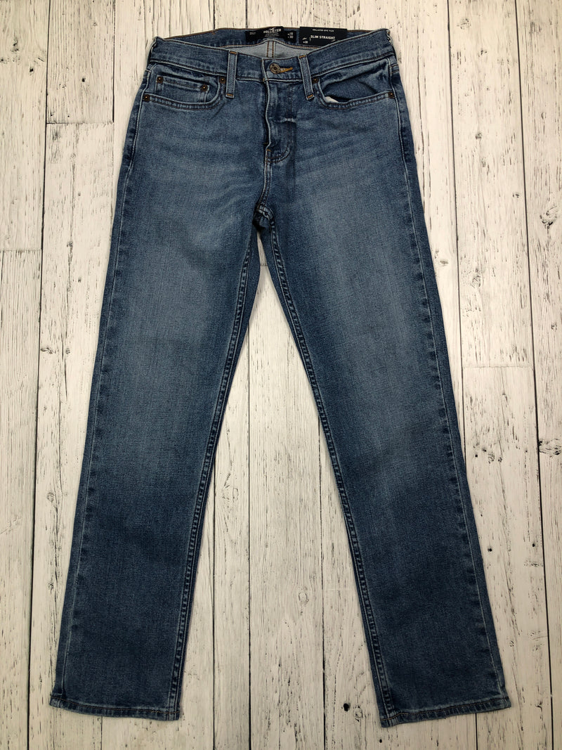 Hollister slim straight blue jeans - His S/28x30