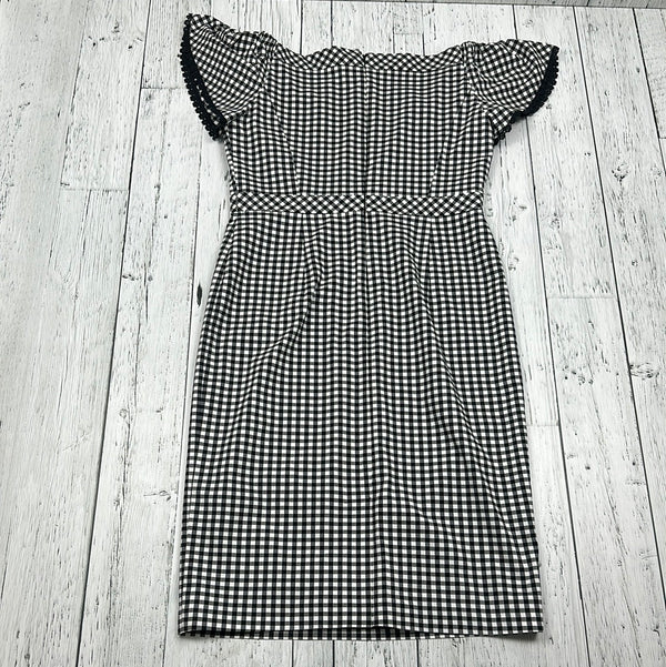 Nanette Lenore Black Gingham Dress - Hers S/6