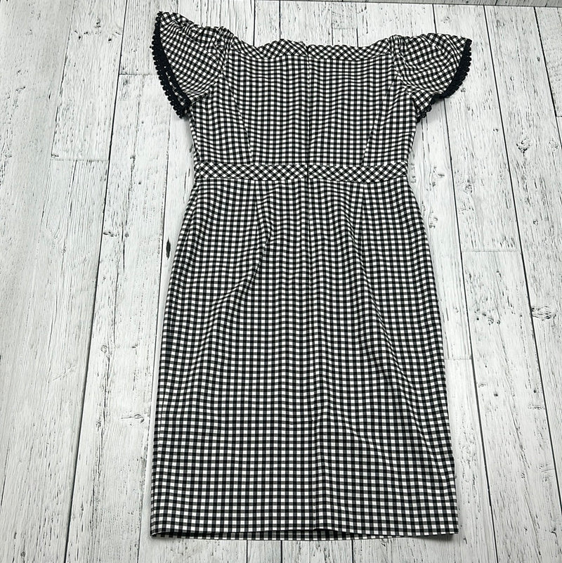 Nanette Lenore Black Gingham Dress - Hers S/6