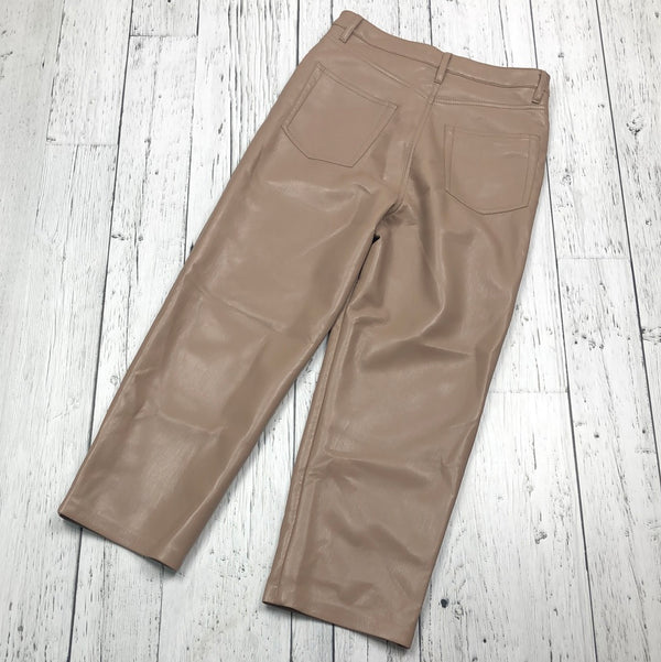 Wilfred Aritzia beige leather pants - Hers 6
