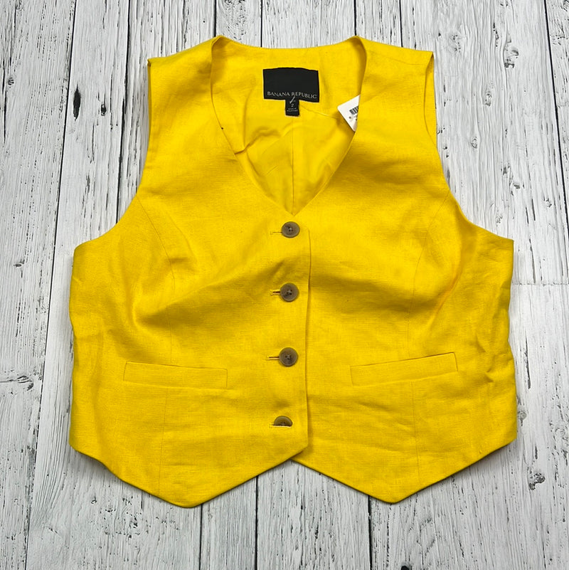 Banana Republic yellow vest - Hers XS/2