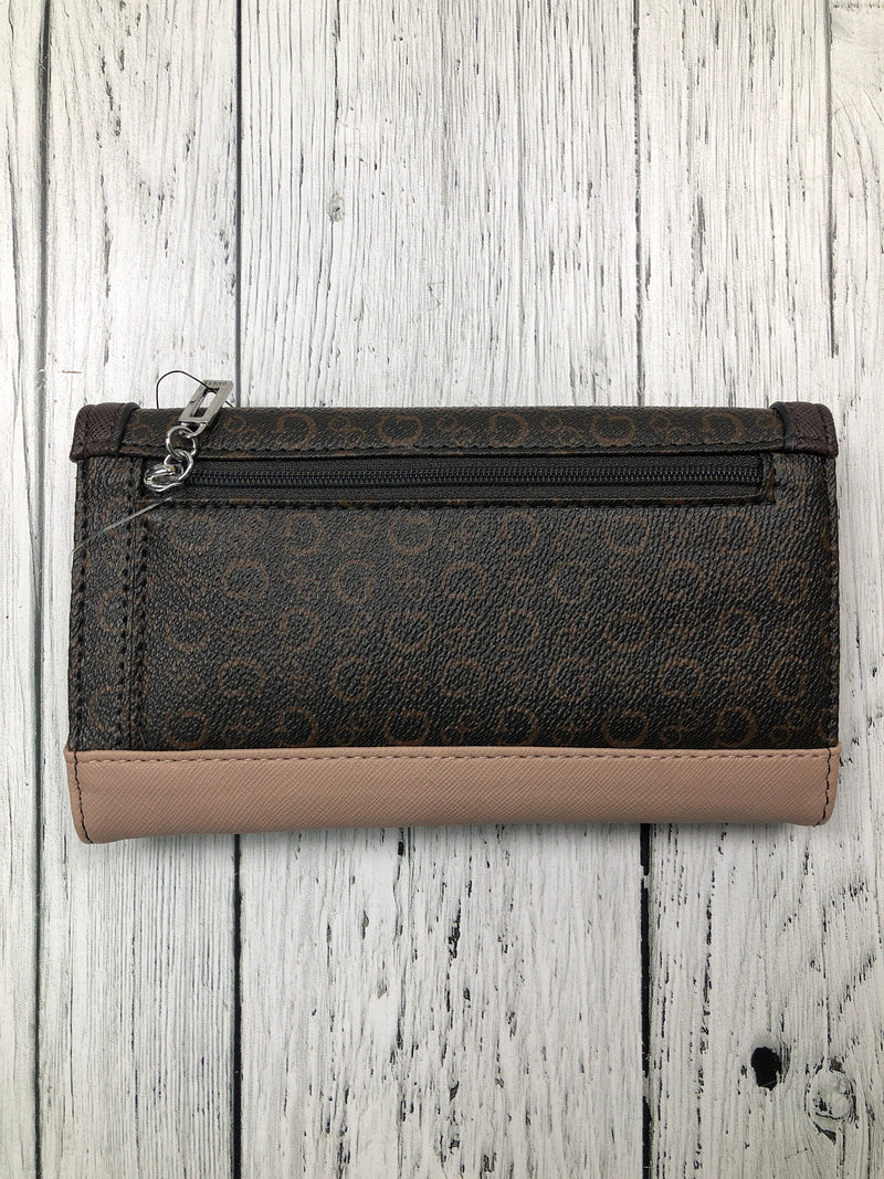 Guess brown patterned wallet - Hers