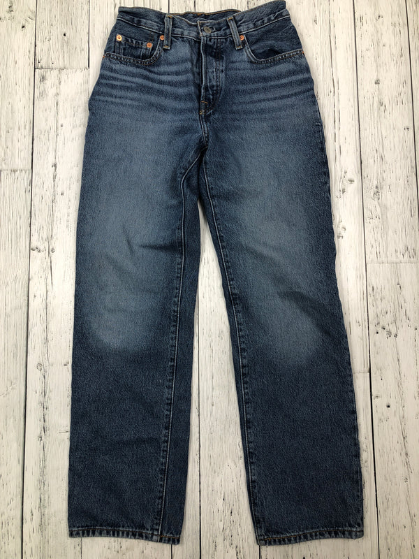 Levi’s blue straight jeans - Hers XS/24x30