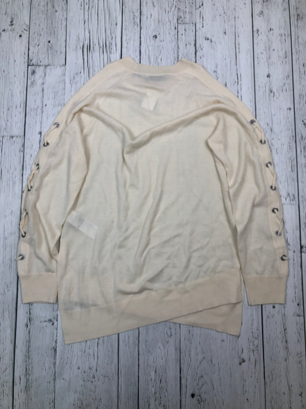 Allsaints white long sleeve - Hers S