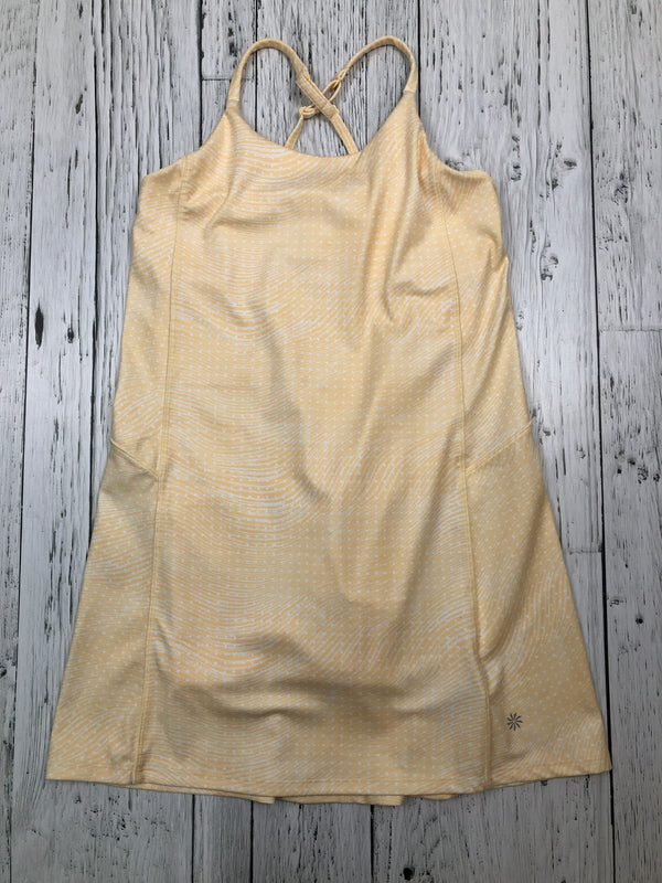 Athleta Girl yellow patterned dress - Girls 8