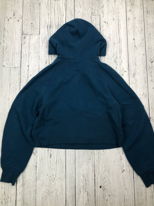 lululemon blue cropped hoodie - Hers XS/S
