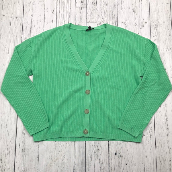 Talbots green sweater - Hers M