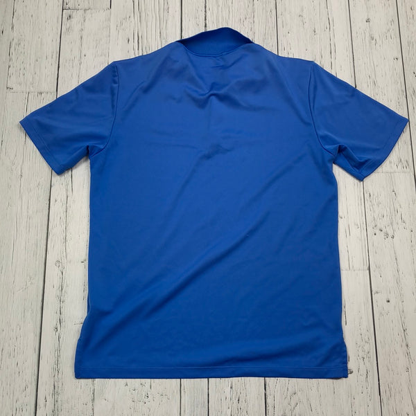Adidas blue golf shirt - His S