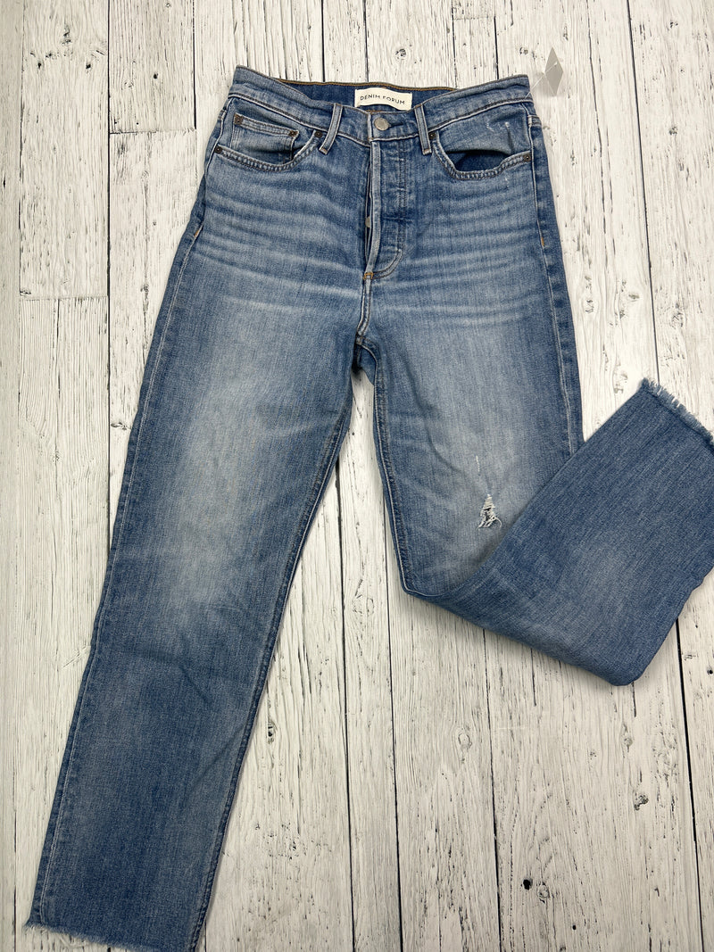 Denim Forum Aritzia Arlo high rise straight jeans - Hers S/27