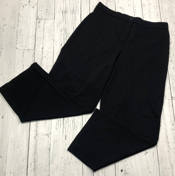 Eileen Fisher black wide legged pants - Hers L