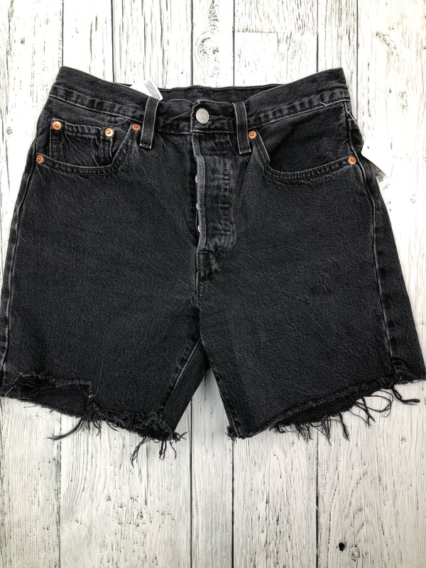 Levi’s black 501 shorts - Hers S/26