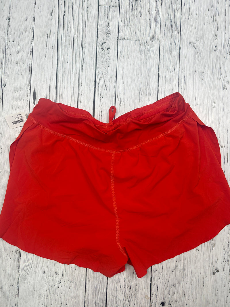 lululemon red shorts - Hers M/10