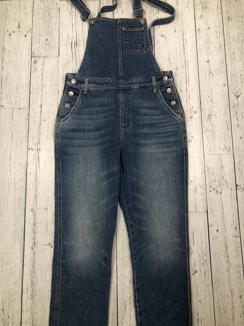 For all 7 mankind blue denim overalls - Hers S/28