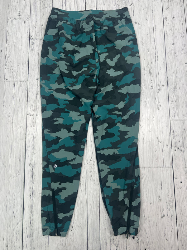 lululemon green camo joggers - Hers M/8