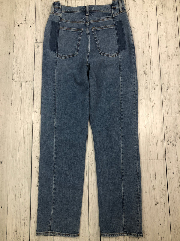 Abercrombie&Fitch blue 90s straight ultra high rise jeans - Hers M/8