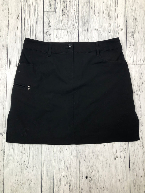 Cracked Wheat black golf skirt - Hers S/6