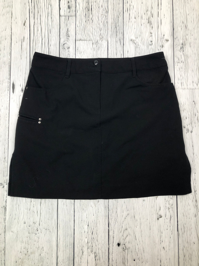 Cracked Wheat black golf skirt - Hers S/6