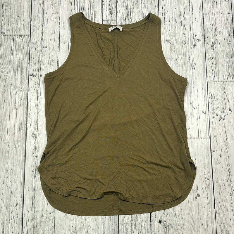 Babaton Aritzia green tank top - Hers L