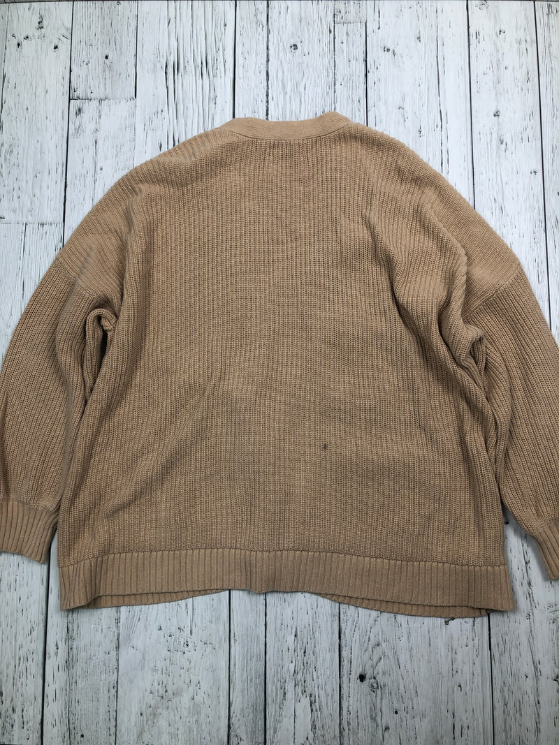 Hollister brown knitted sweater - Hers L