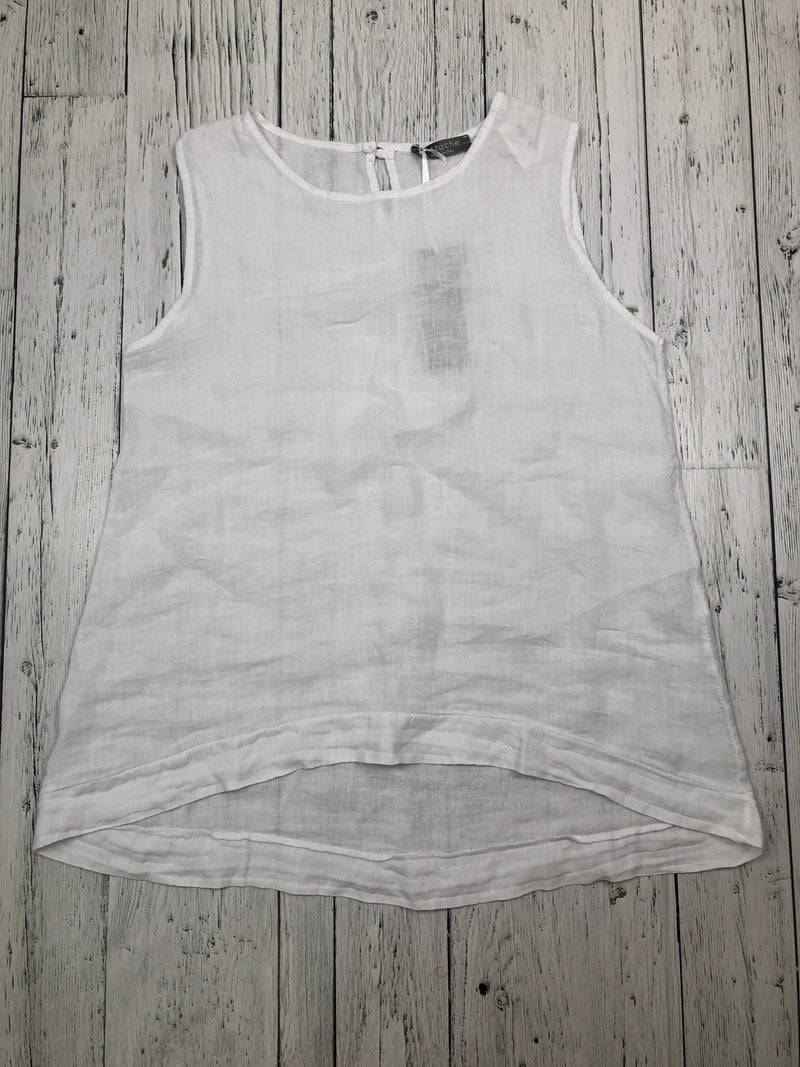 Pistache white tank top - Hers M