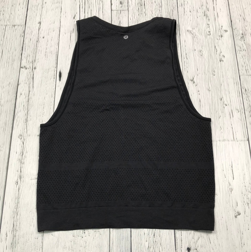 lululemon black tank top - Hers M/8