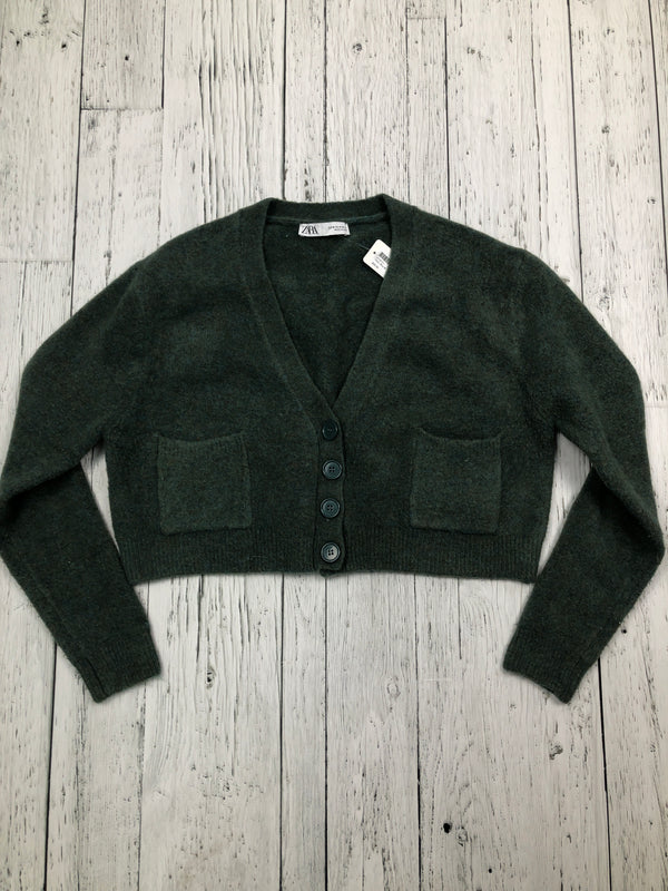 Zara green sweater - Hers M