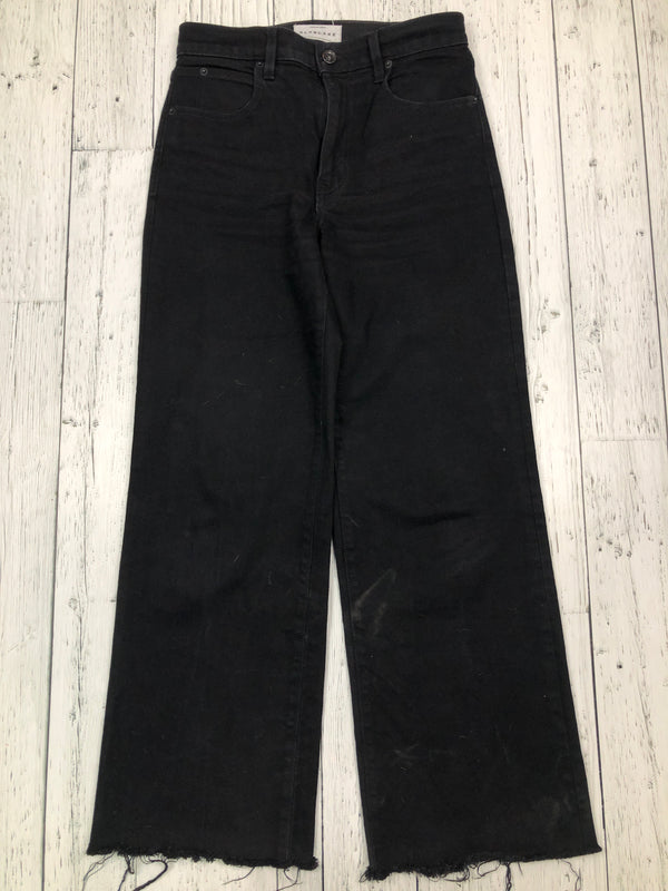 SLVRLAKE black wide legged jeans - Hers S/27