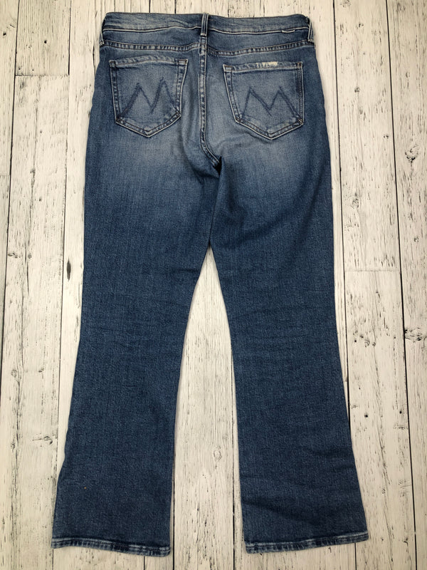 Mother blue outsider ankle jeans - Hers M/29