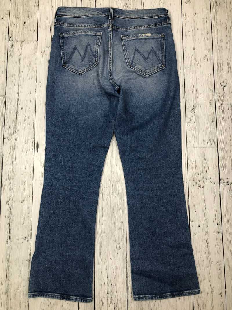 Mother blue outsider ankle jeans - Hers M/29
