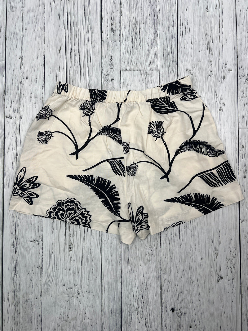 Dynamite white black patterned shorts - Hers M