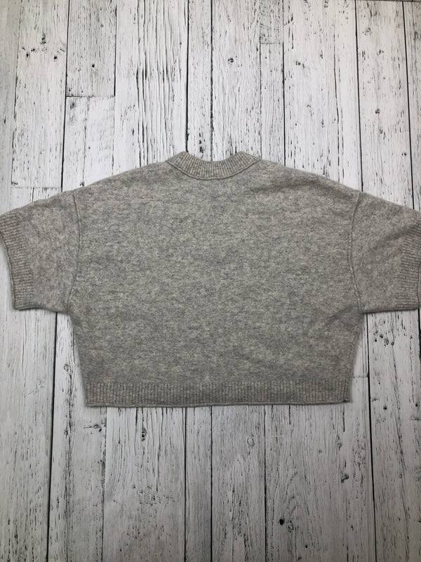 Anthropologie grey shirt - Hers M