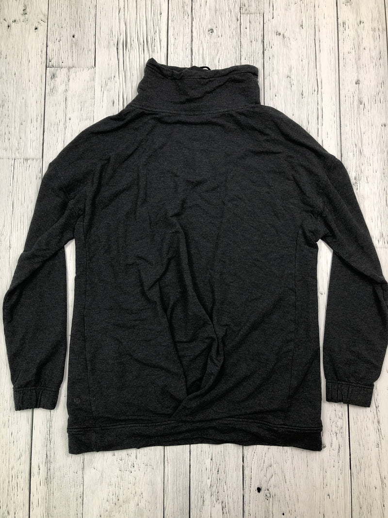 lululemon grey sweatshirt - Hers M/8