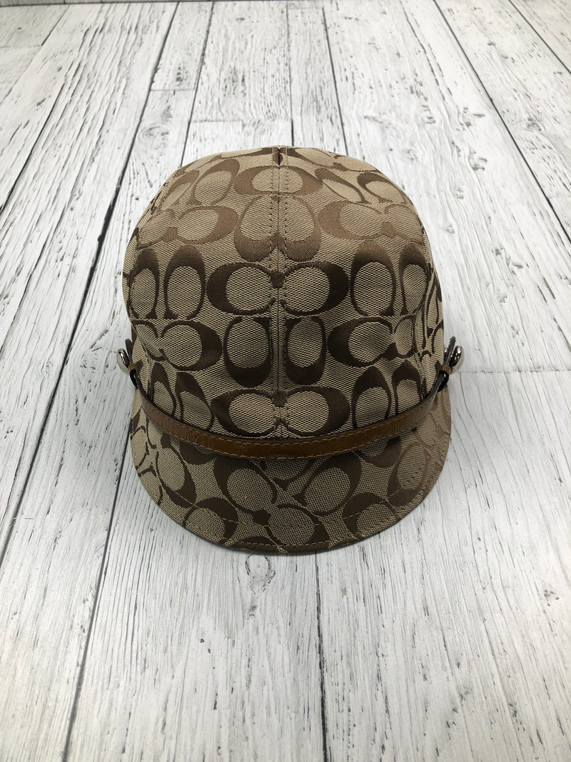 Coach brown patterned hat - Hers