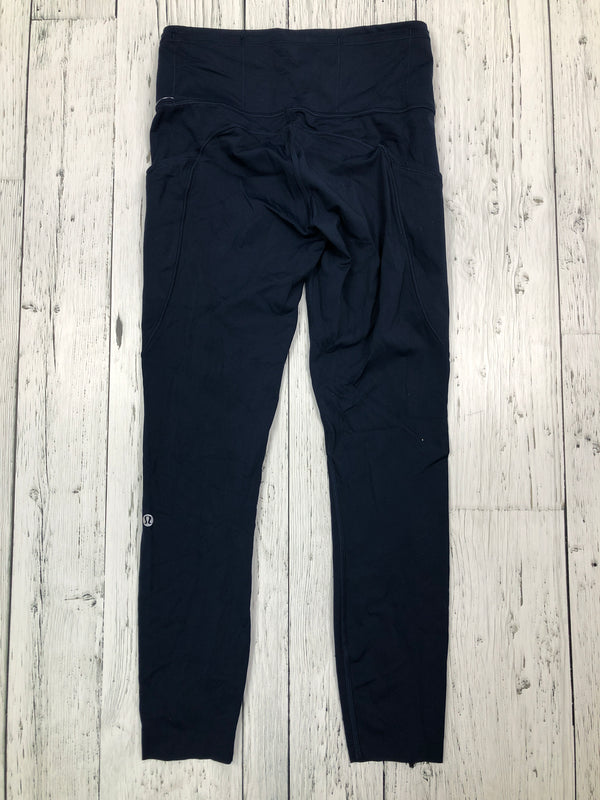 lululemon navy blue leggings - Hers S/6