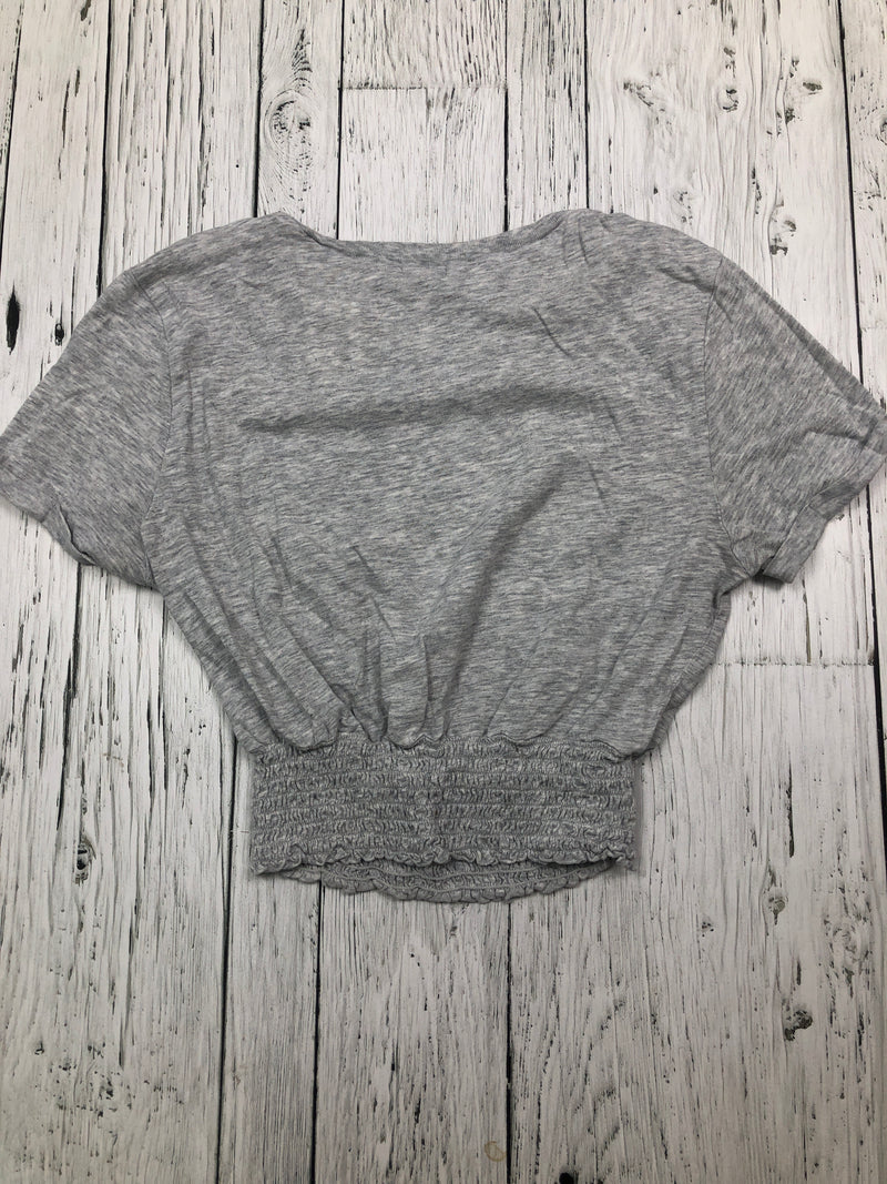 Garage grey cropped t-shirt - Hers XS