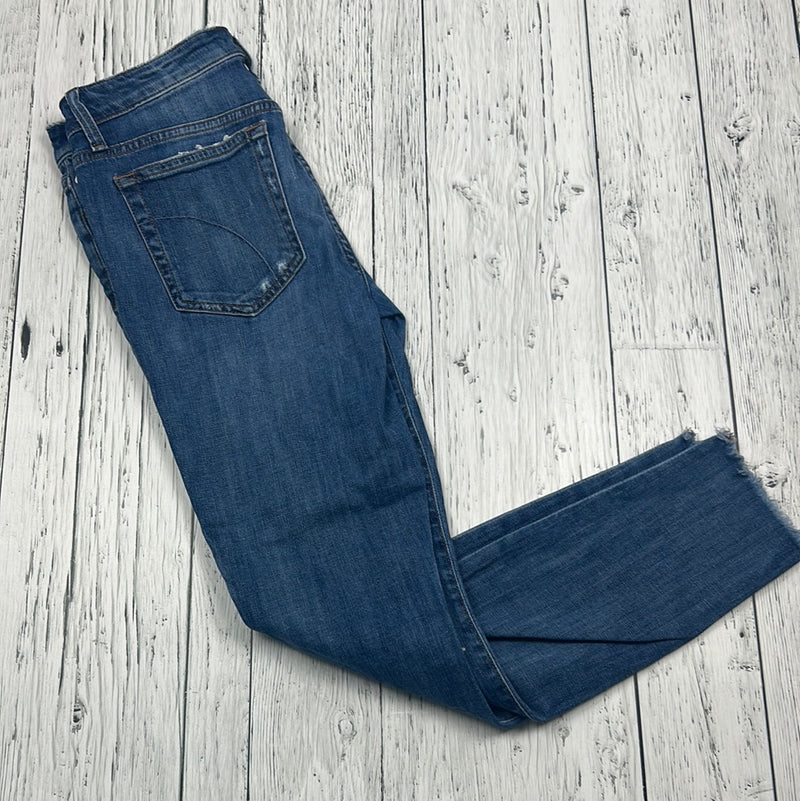 Joe’s distressed blue skinny jeans - Hers S/27